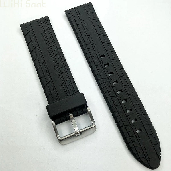 بند سیلیکونی ساعت طرح تایر