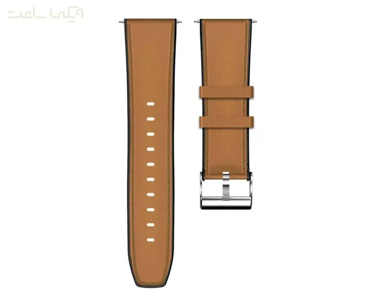 بند ساعت سیلیکونی با روکش چرم 9