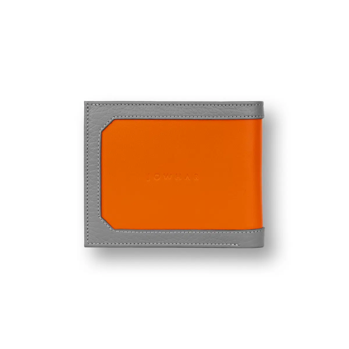 کیف پول چرمی Jowhar کالکشن Gray Frame 37