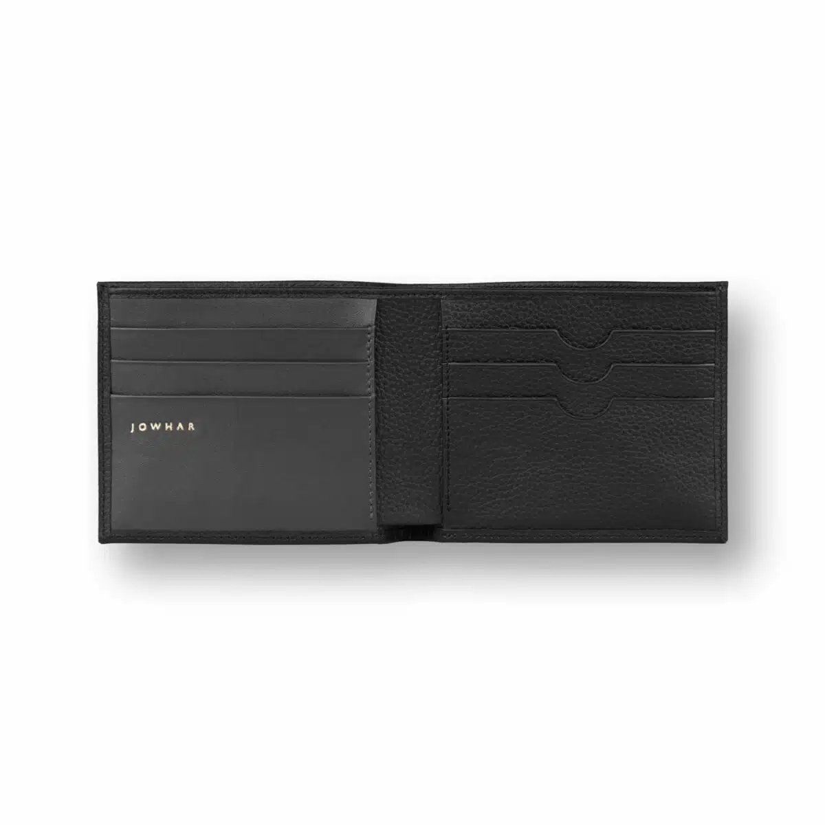 کیف پول چرمی Jowhar کالکشن Black Frame 28