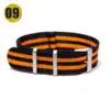 بند ساعت طرح ناتو چند رنگ Seat Belt