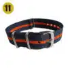 بند ساعت طرح ناتو چند رنگ Seat Belt