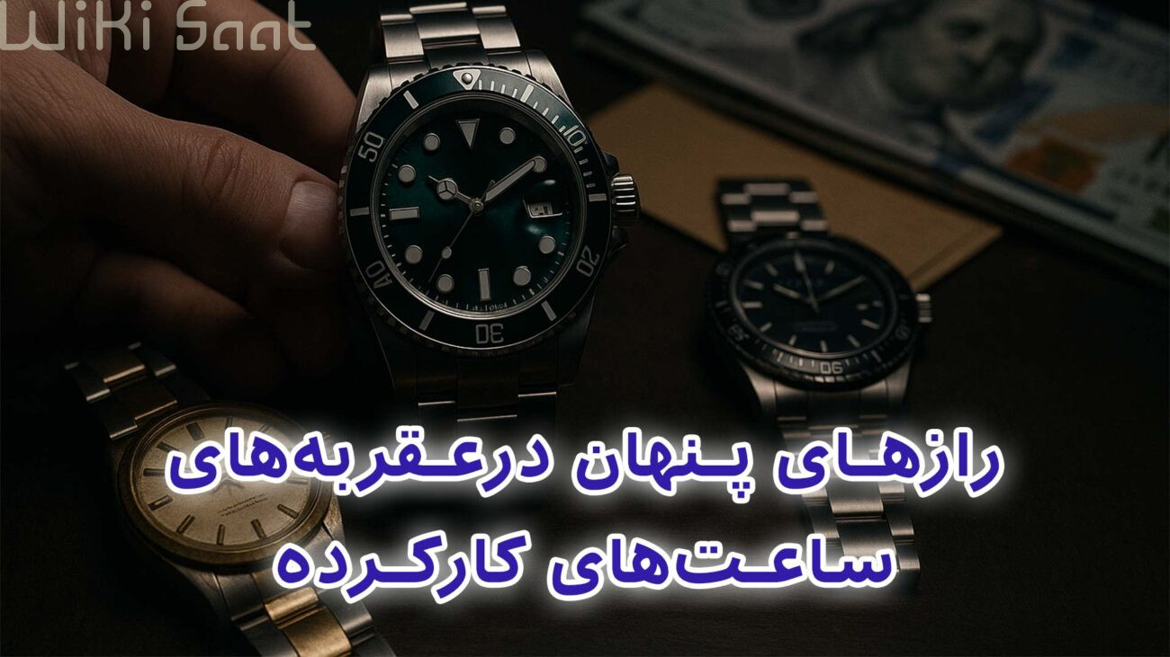 راز های پنهان در عقربه های ساعت های کارکرده