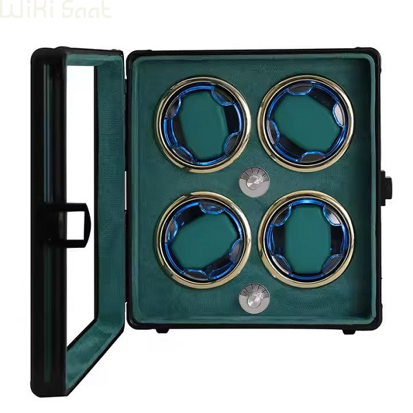 واچ وایندر آلومینیومی 4 عددی با نور LED (3) واچ وایندر آلومینیومی 4 عددی با نور LED