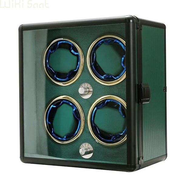 واچ وایندر آلومینیومی 4 عددی با نور LED (4) واچ وایندر آلومینیومی 4 عددی با نور LED