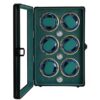 واچ وایندر آلومینیومی 6 عددی با نور LED
