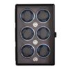 واچ وایندر آلومینیومی 6 عددی با نور LED