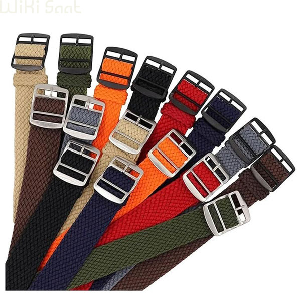 بند ساعت ناتو طرح بافت Perlon